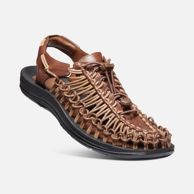 Sandals Keen Men Uneek Premium Leather Brown | Outdoorsupply.co.uk